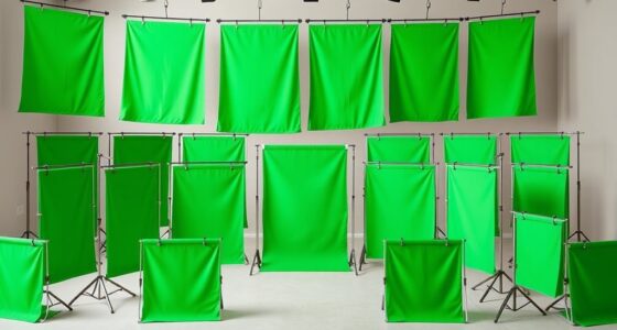 top collapsible green screen options
