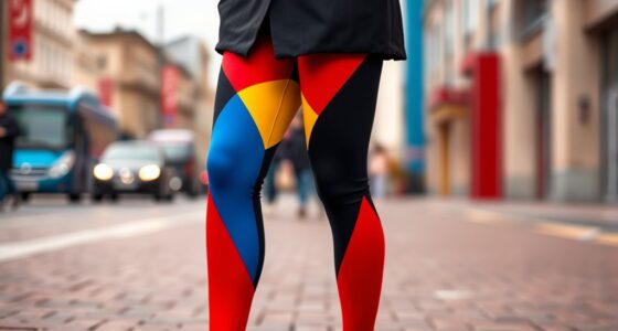 top color block tights 2025