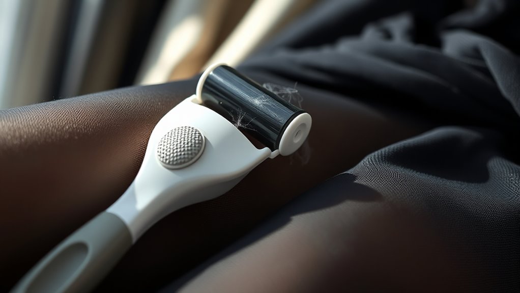 top hosiery lint removal