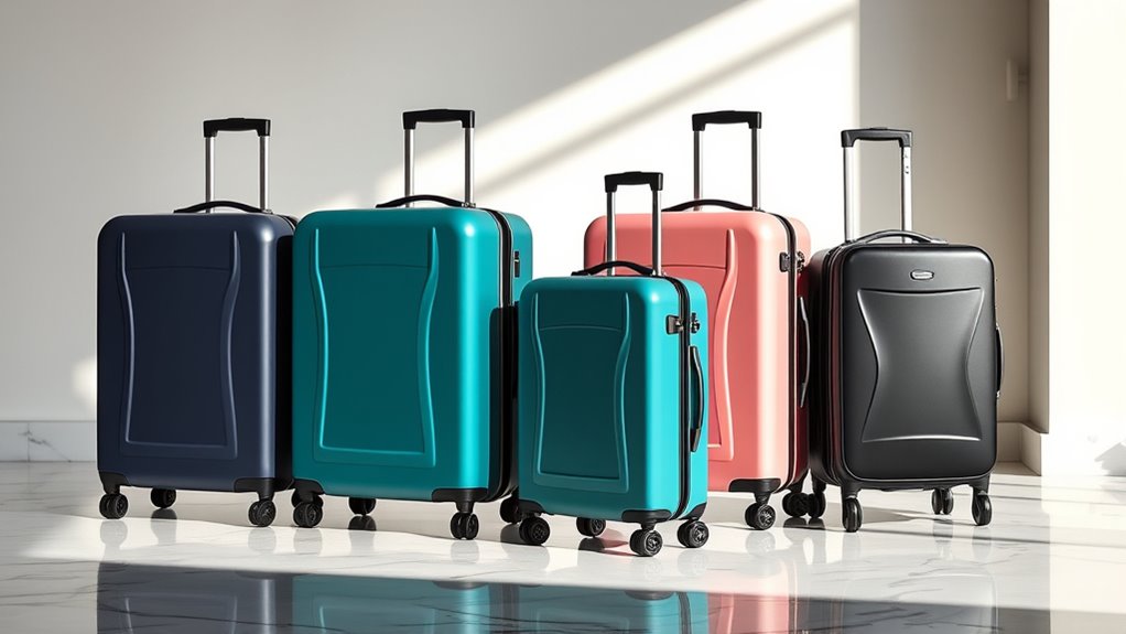 top lightweight spinner luggage sets