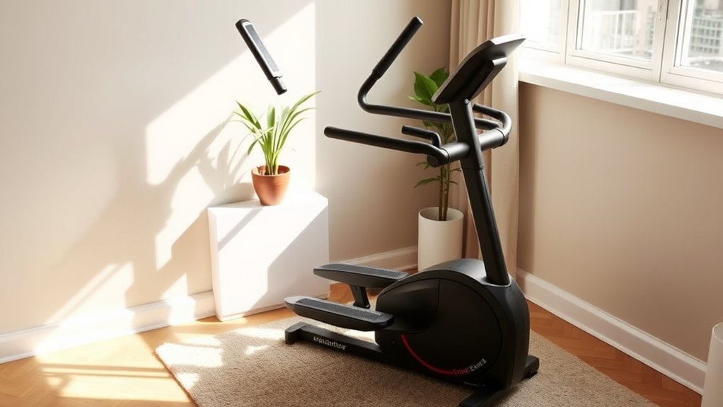 top small space ellipticals