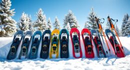 top snowshoe kits with adjustable poles