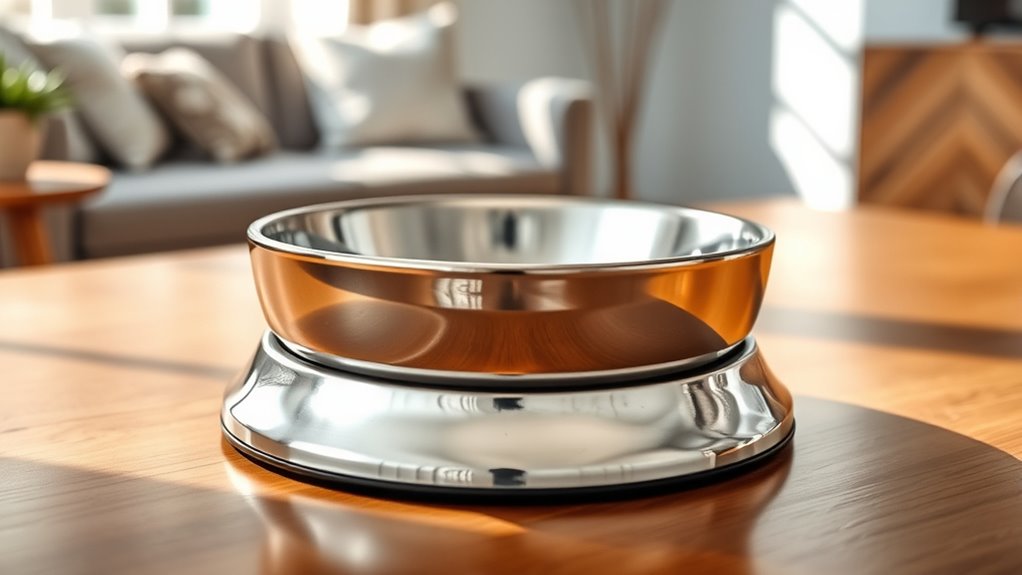 top stainless steel dog bowls