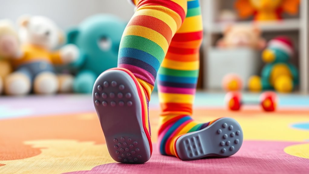 top toddler anti slip tights