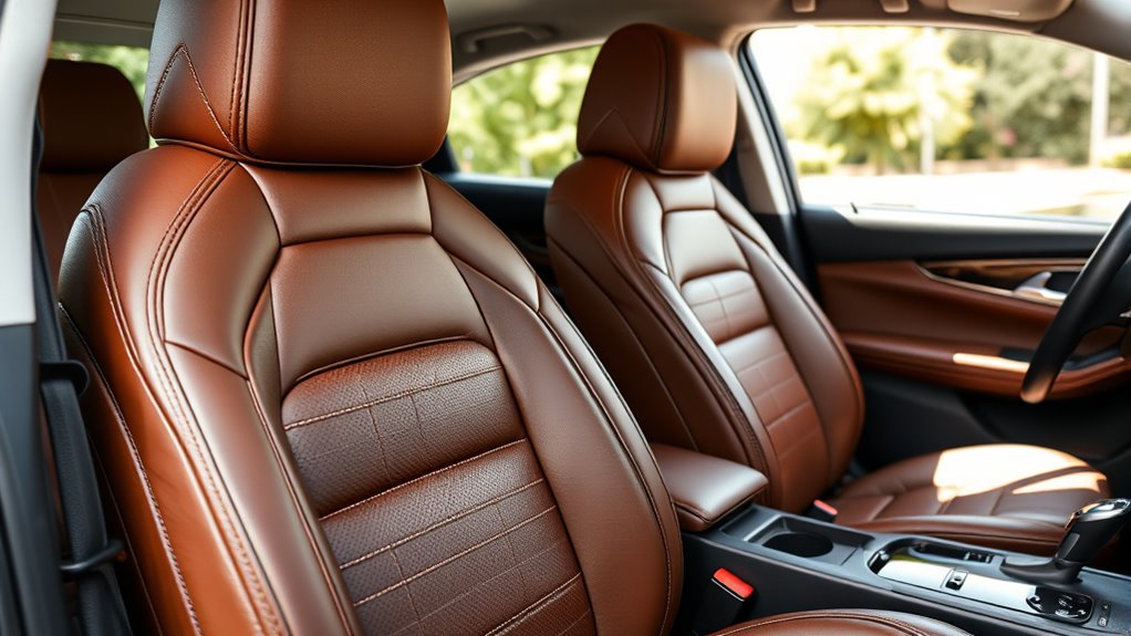 top universal leather seat covers