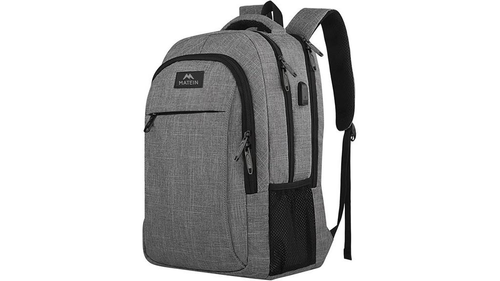 travel laptop backpack with usb