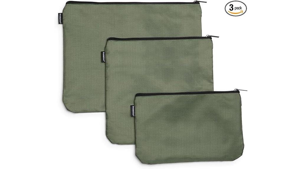travel storage pouch set