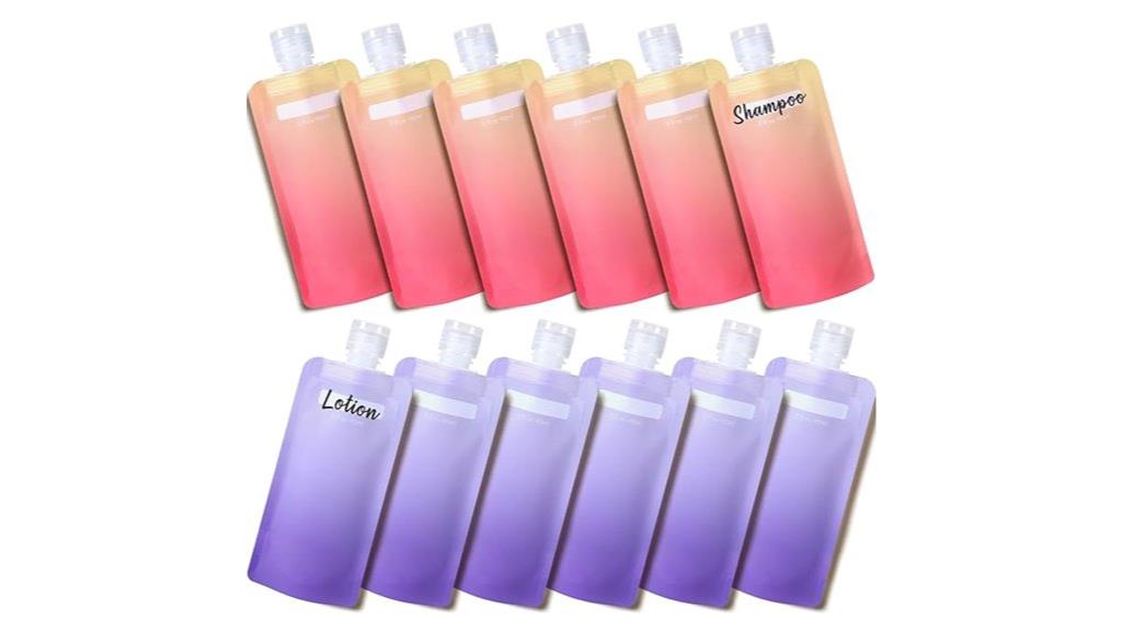 travel toiletry pouches pack