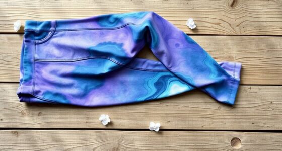 trendy comfortable ice dye leggings