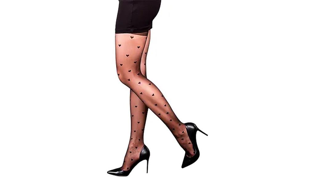 trendy millennials patterned tights