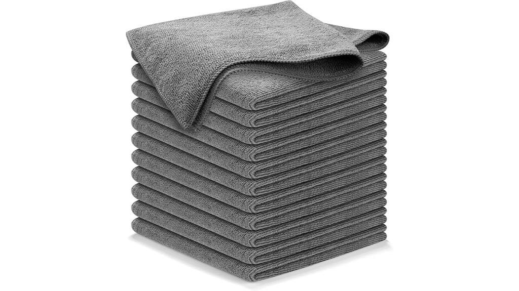 twelve piece microfiber cloth set