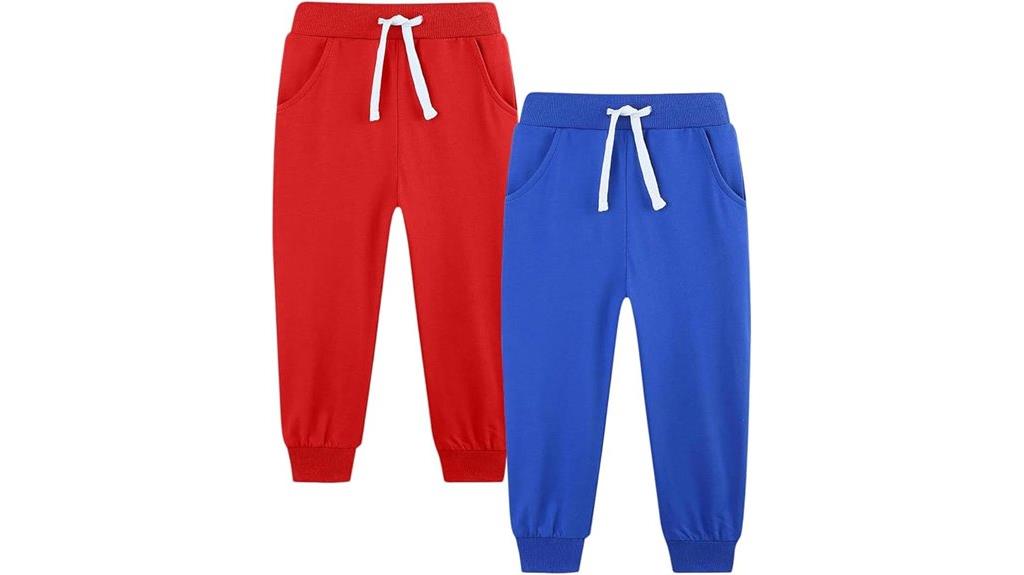 two boys fleece joggers