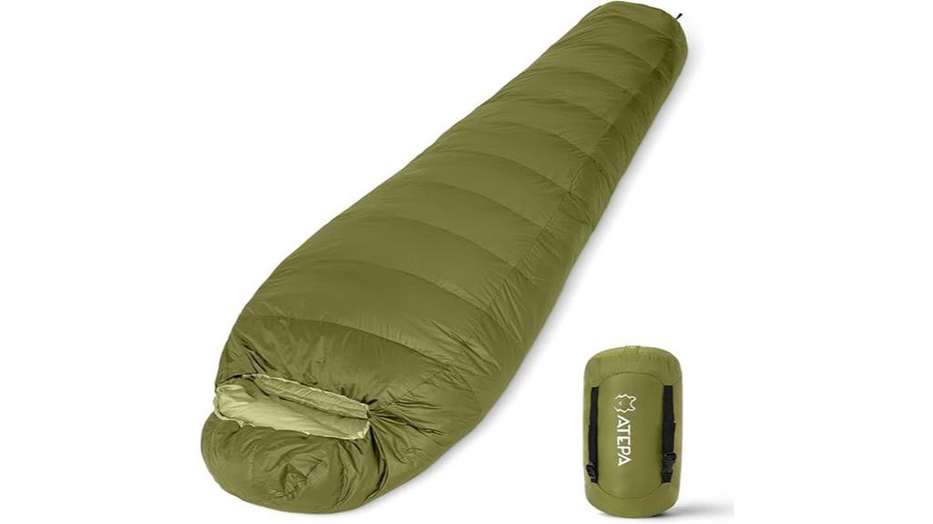 ultralight cold weather sleeping bag