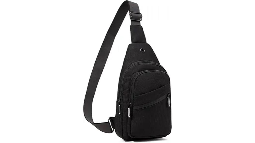 unisex compact sling bag