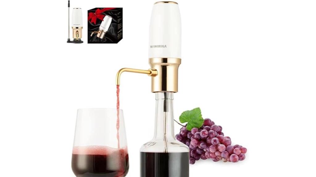 usb rechargeable wine dispenser