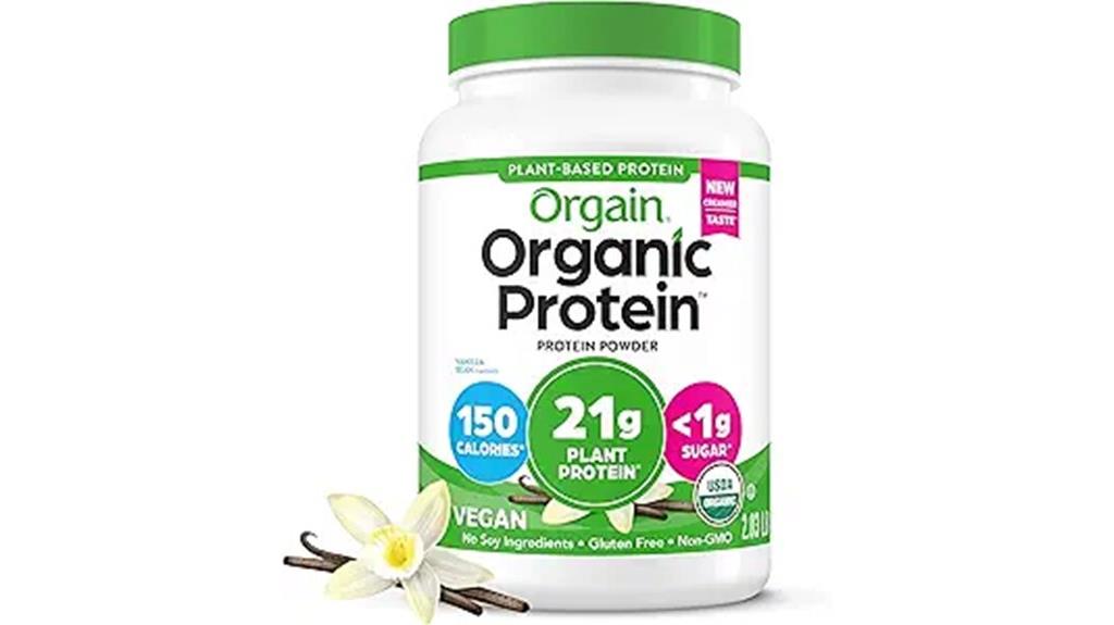 vegan vanilla protein powder