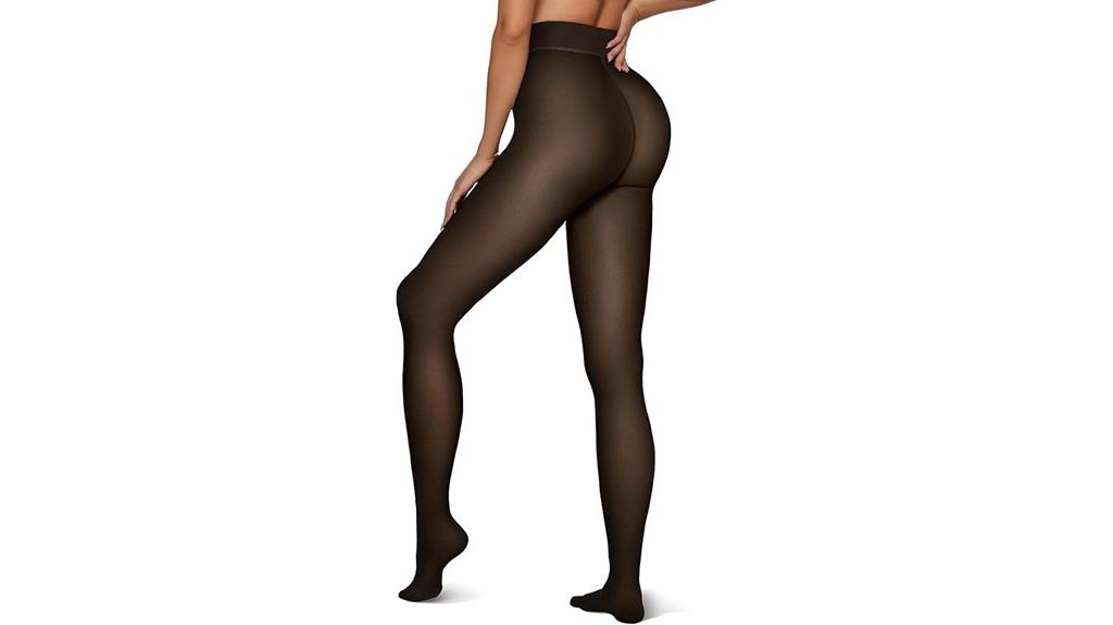 warm fleece lined leggings