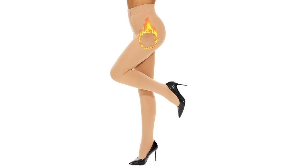 warm fleece lined tights