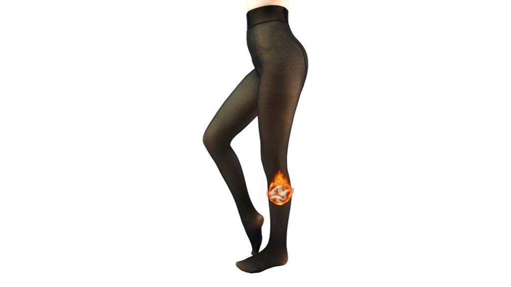 warm fleece lined tights