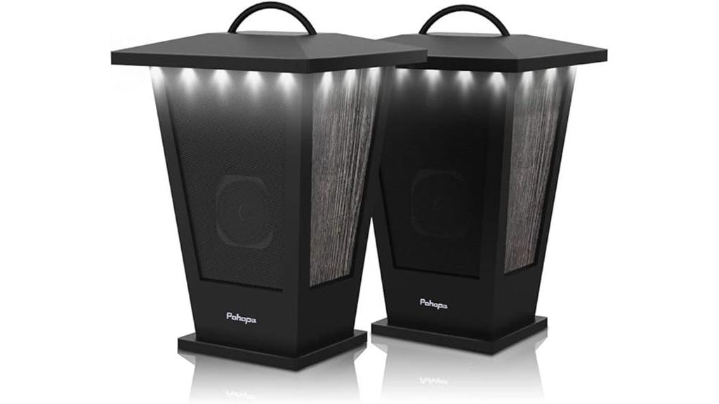 waterproof bluetooth stereo speakers