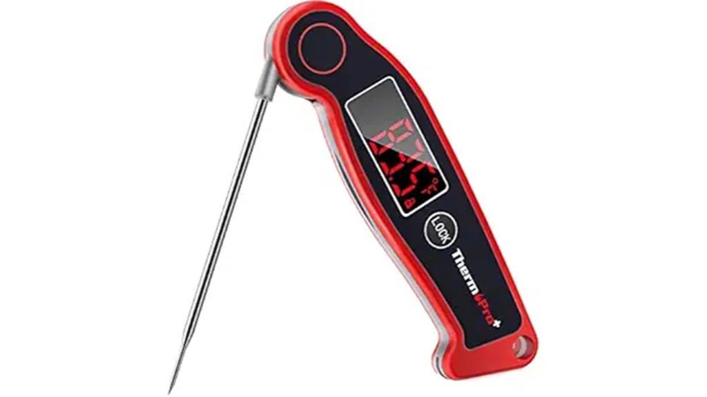 waterproof digital meat thermometer
