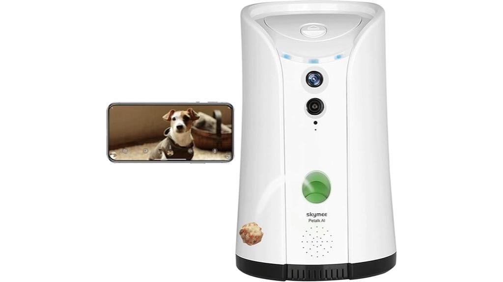 wifi hd treat dispenser