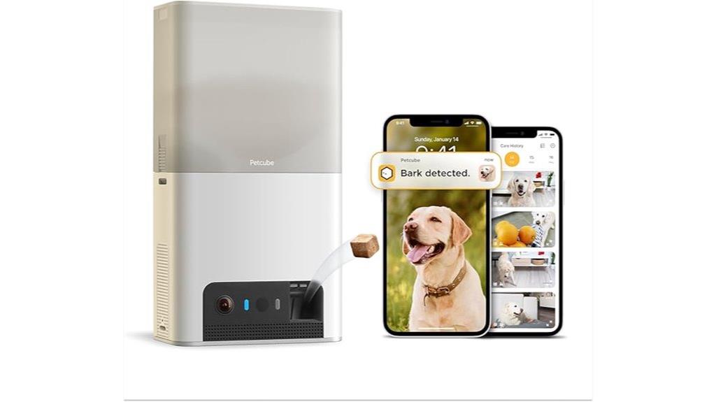 wifi pet camera dispenser