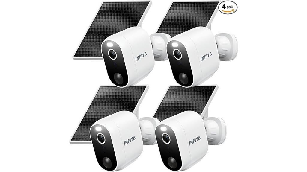 wireless solar battery cameras