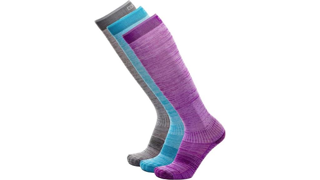 women s copper fit knee socks