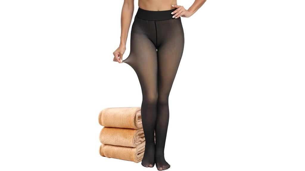 women s fleece lined tights