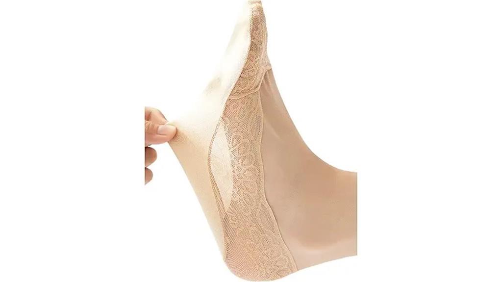 women s lace no show socks