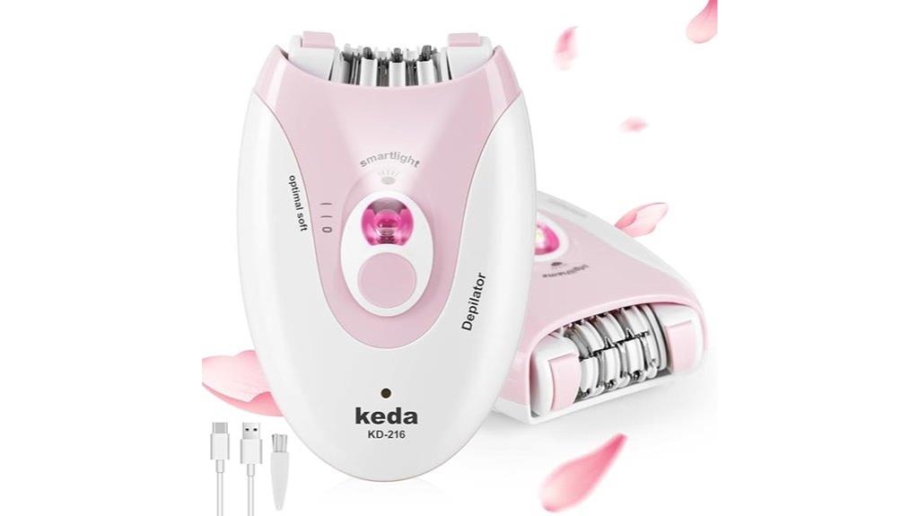 women s led dual epilator