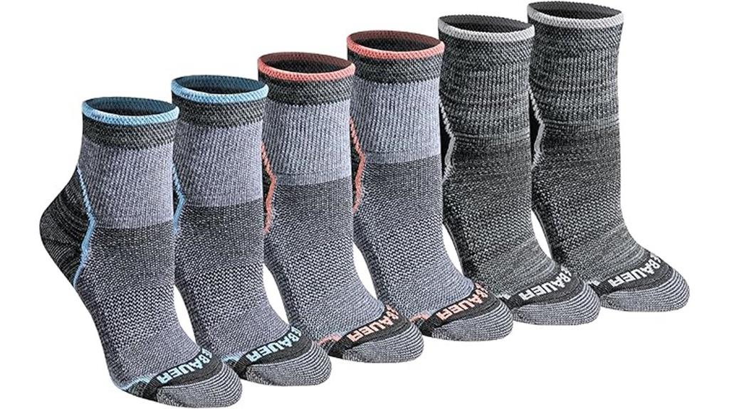 women s moisture wicking sock pack