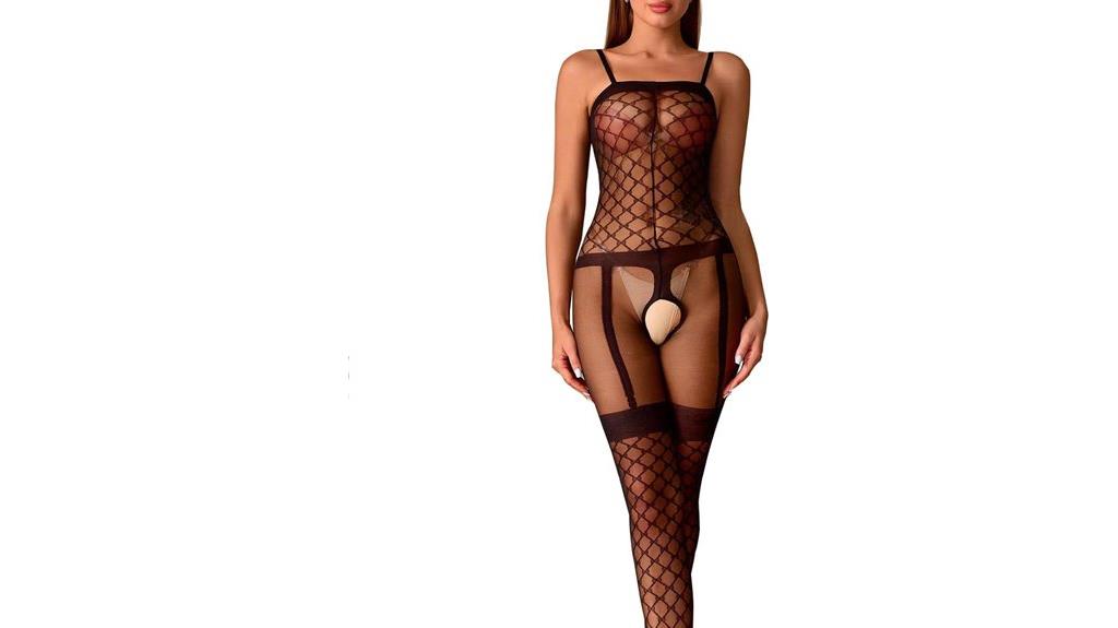 women s one size fishnet bodysuit