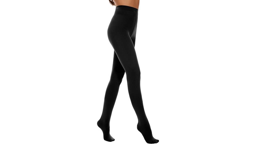 women s opaque black tights