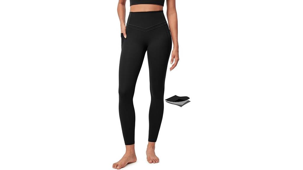 women s pocket compression leggings
