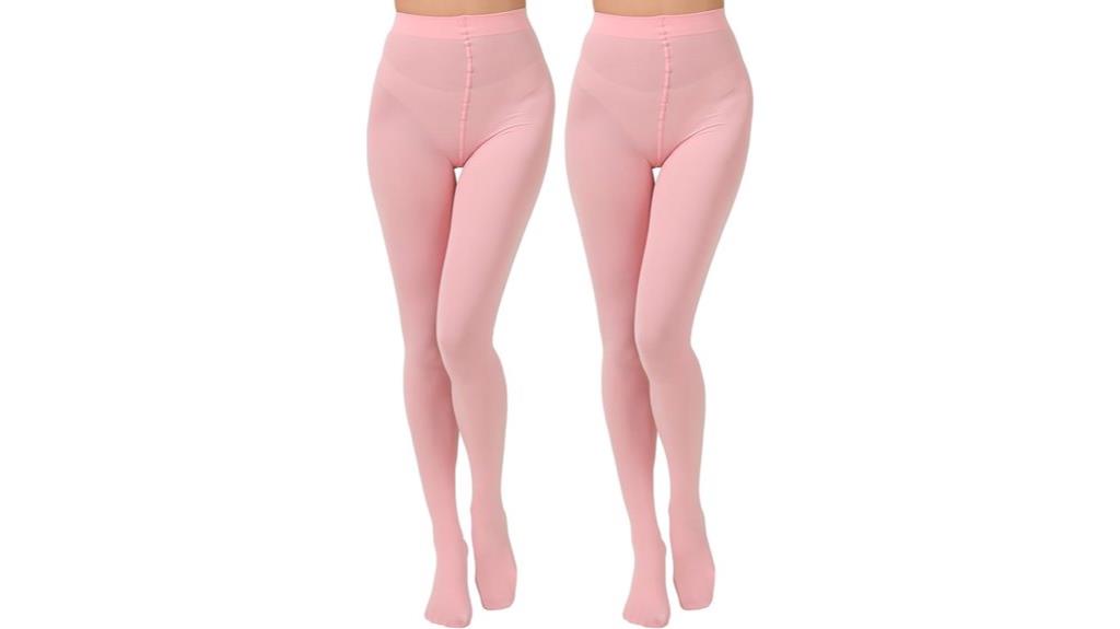 women s solid opaque tights