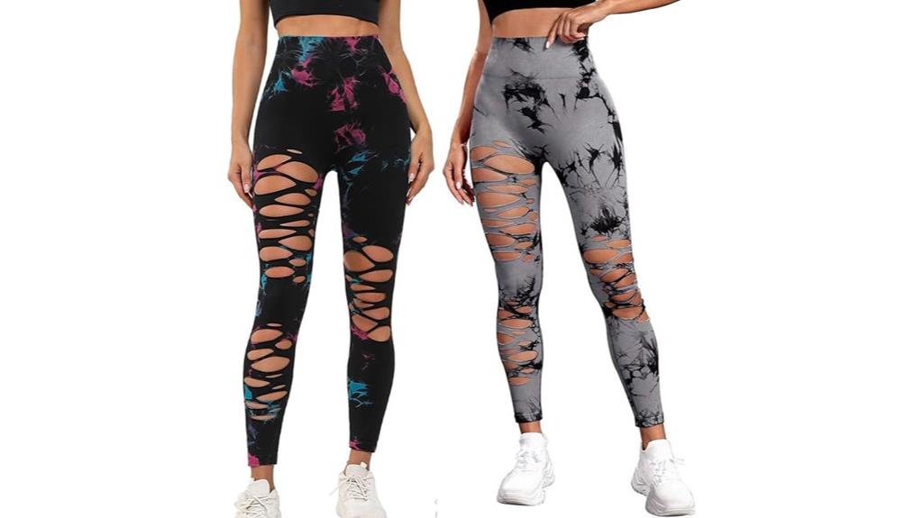 women s tie dye leggings