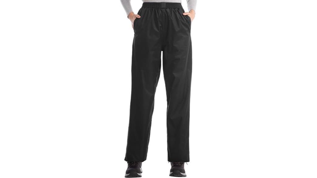 women s waterproof rain pants