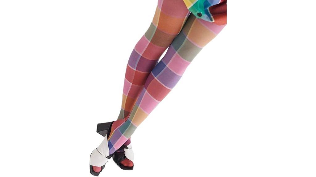 y2k tie dye fishnets