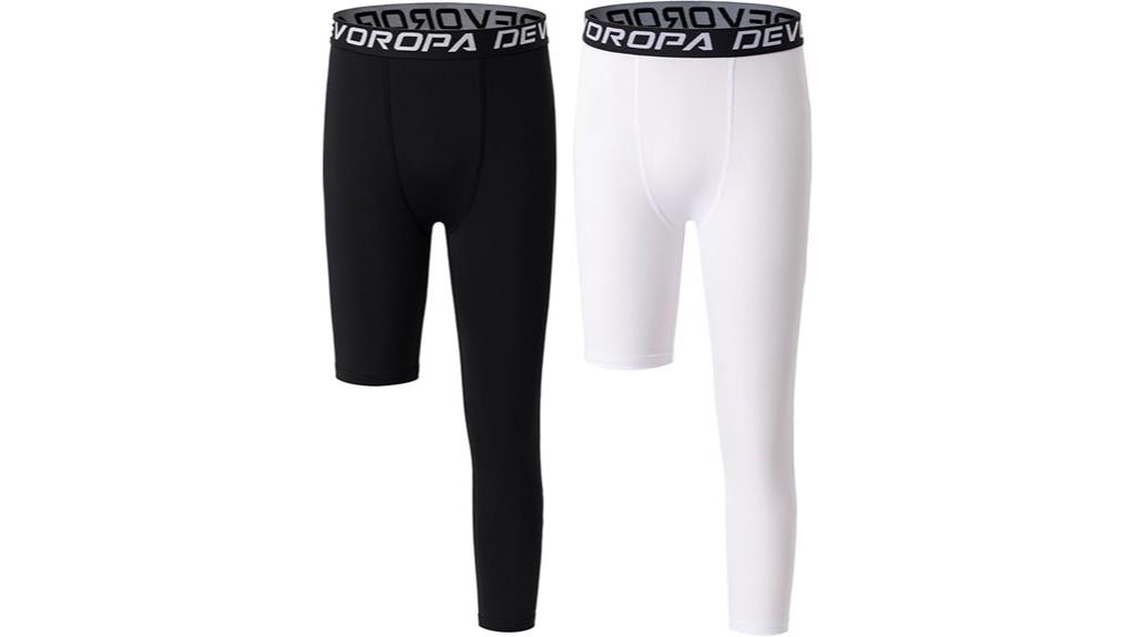 youth basketball compression pants