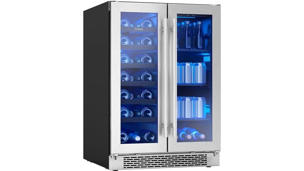 zephyr 24 inch beverage cooler