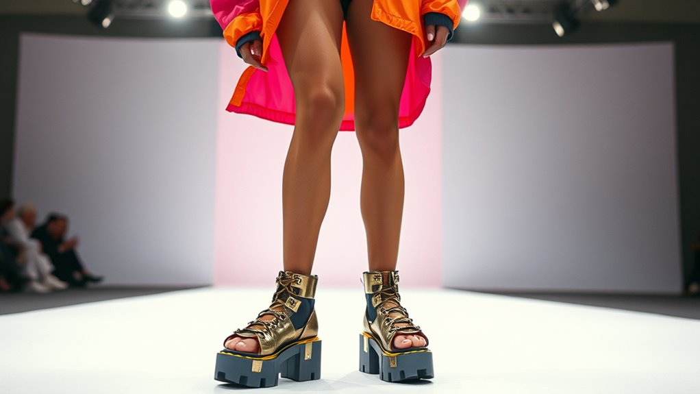 90s fashion boldness and skincare