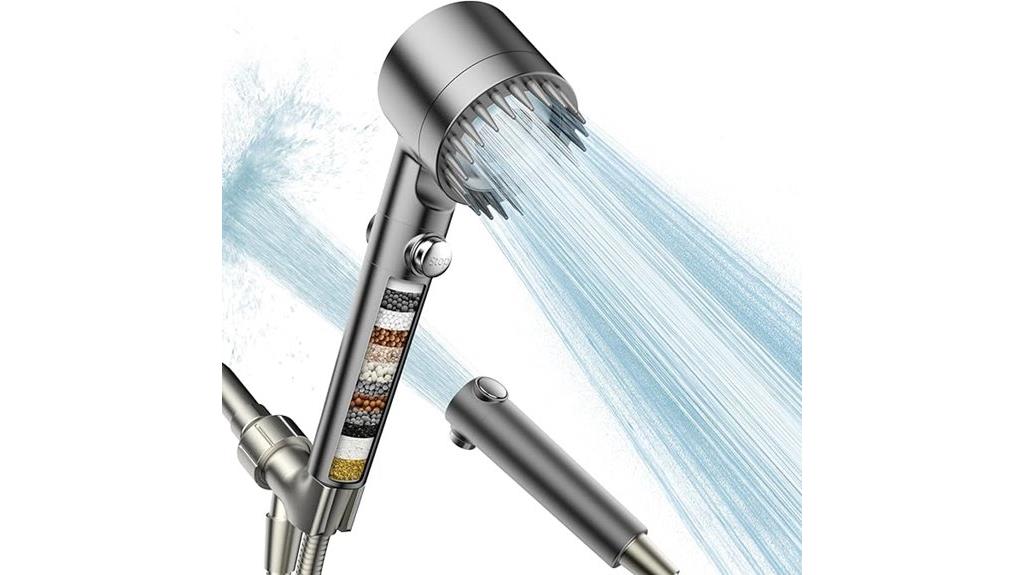 adjustable high flow shower