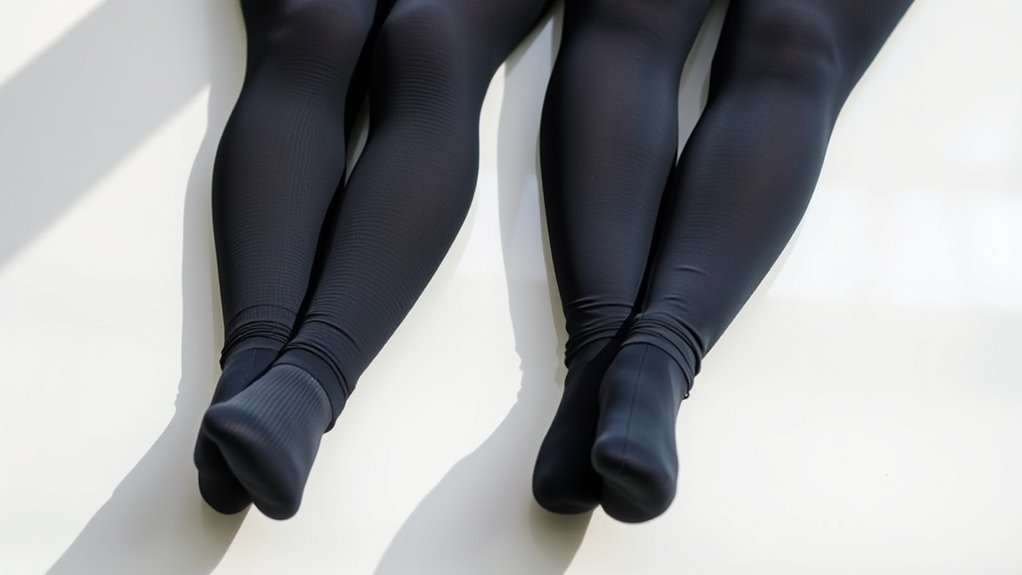 assessing need for compression tights