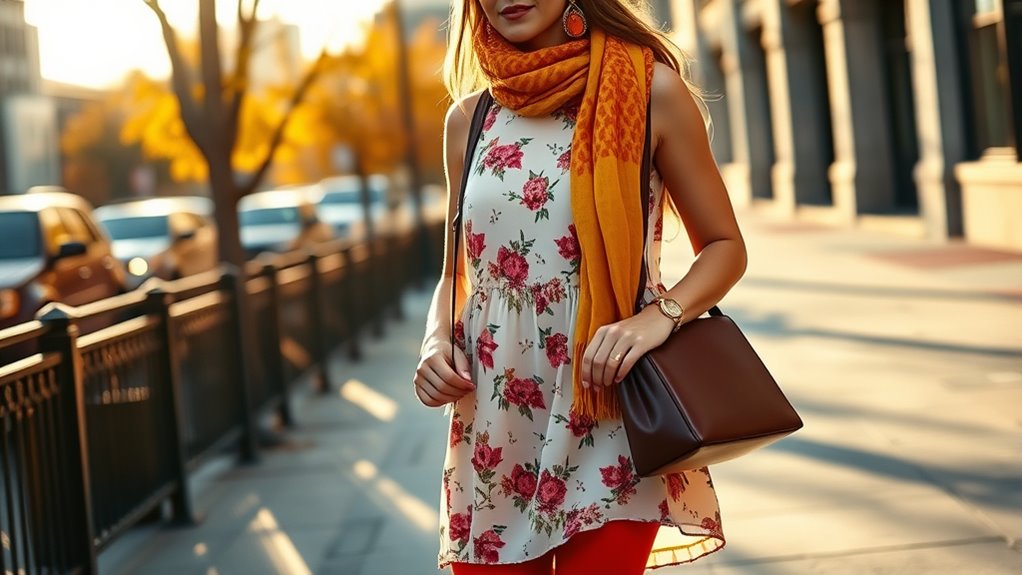 autumn inspired accessory styling