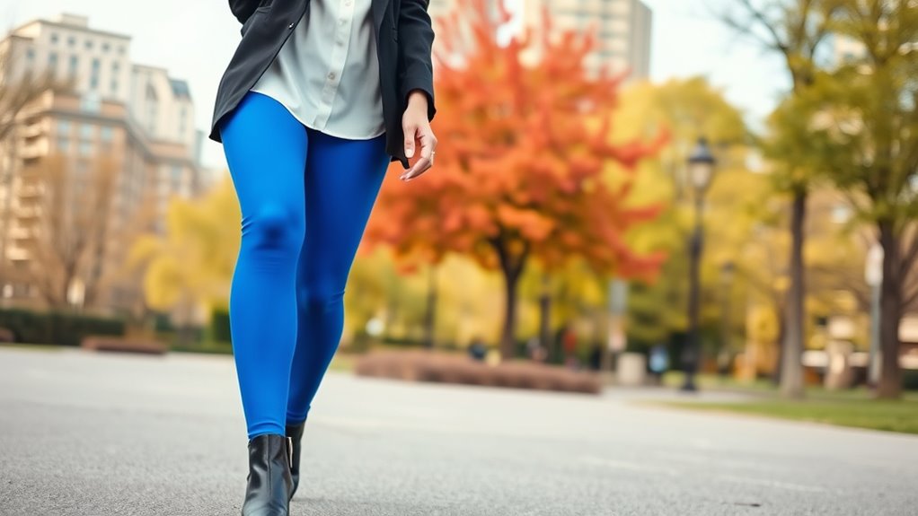 balance bright tights outfits