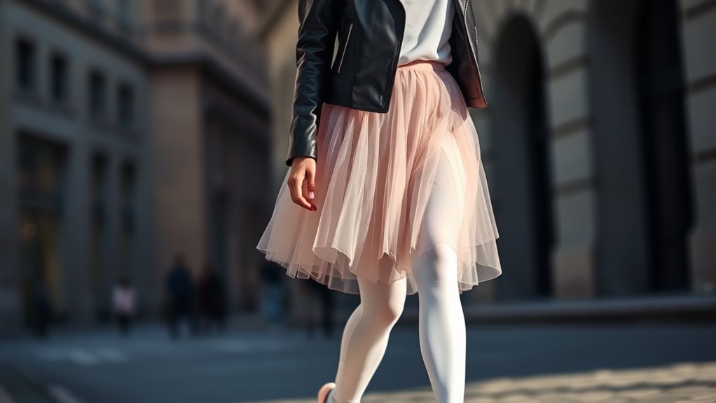 ballet elements in fashion