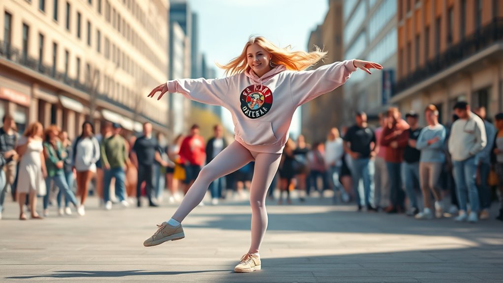 ballet inspired street fashion