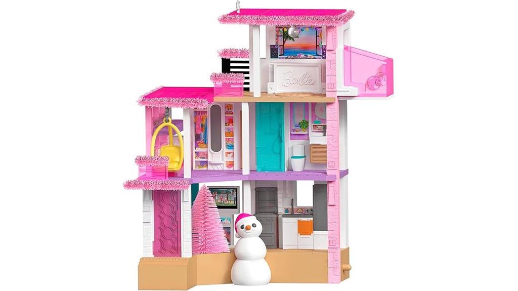 barbie dreamhouse christmas ornament